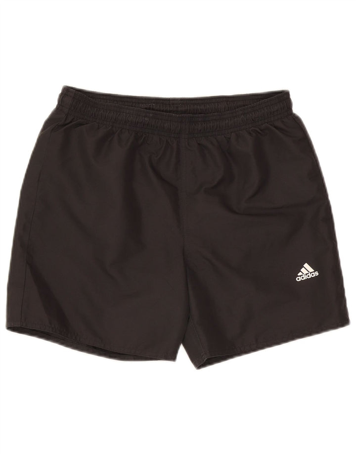 Chłopięce spodenki sportowe Adidas 13-14 lat, czarny poliester
