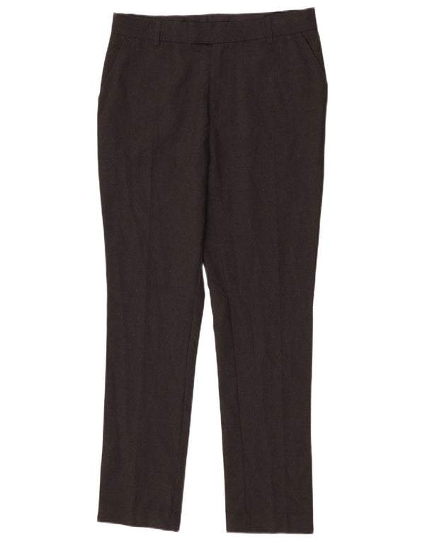 Marks & Spencer Spodnie chłopięce slim garniturowe 14-15 lat W29 L29 Szary poliester
