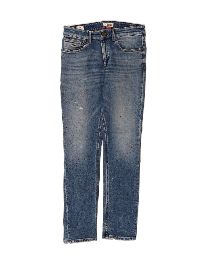 TOMMY HILFIGER Mens Slim Jeans W31 L32 Blue Cotton Vintage Tommy Hilfiger and Second-Hand Tommy Hilfiger from Messina Hembry 