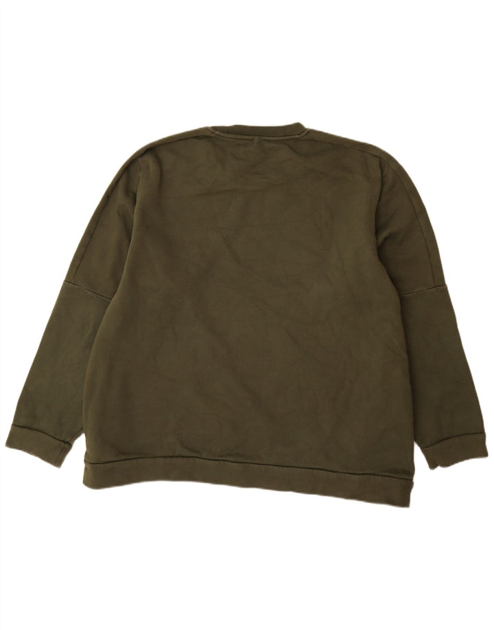 Bluza męska Adidas Jumper 2XL Khaki, bawełna