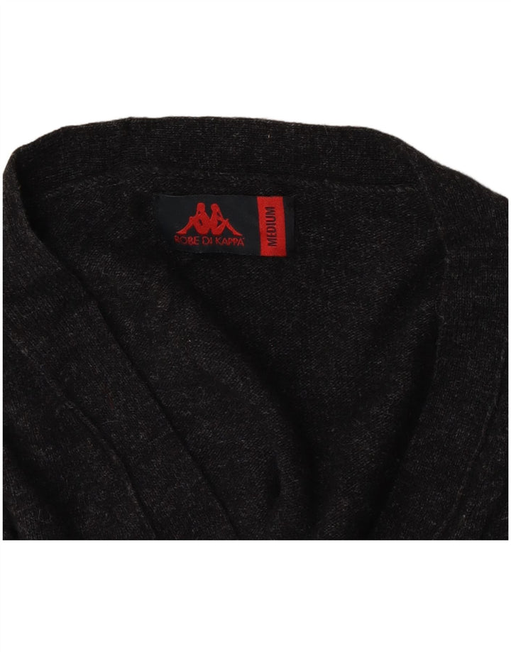 Męski sweter rozpinany Robe Di Kappa, średnio szary