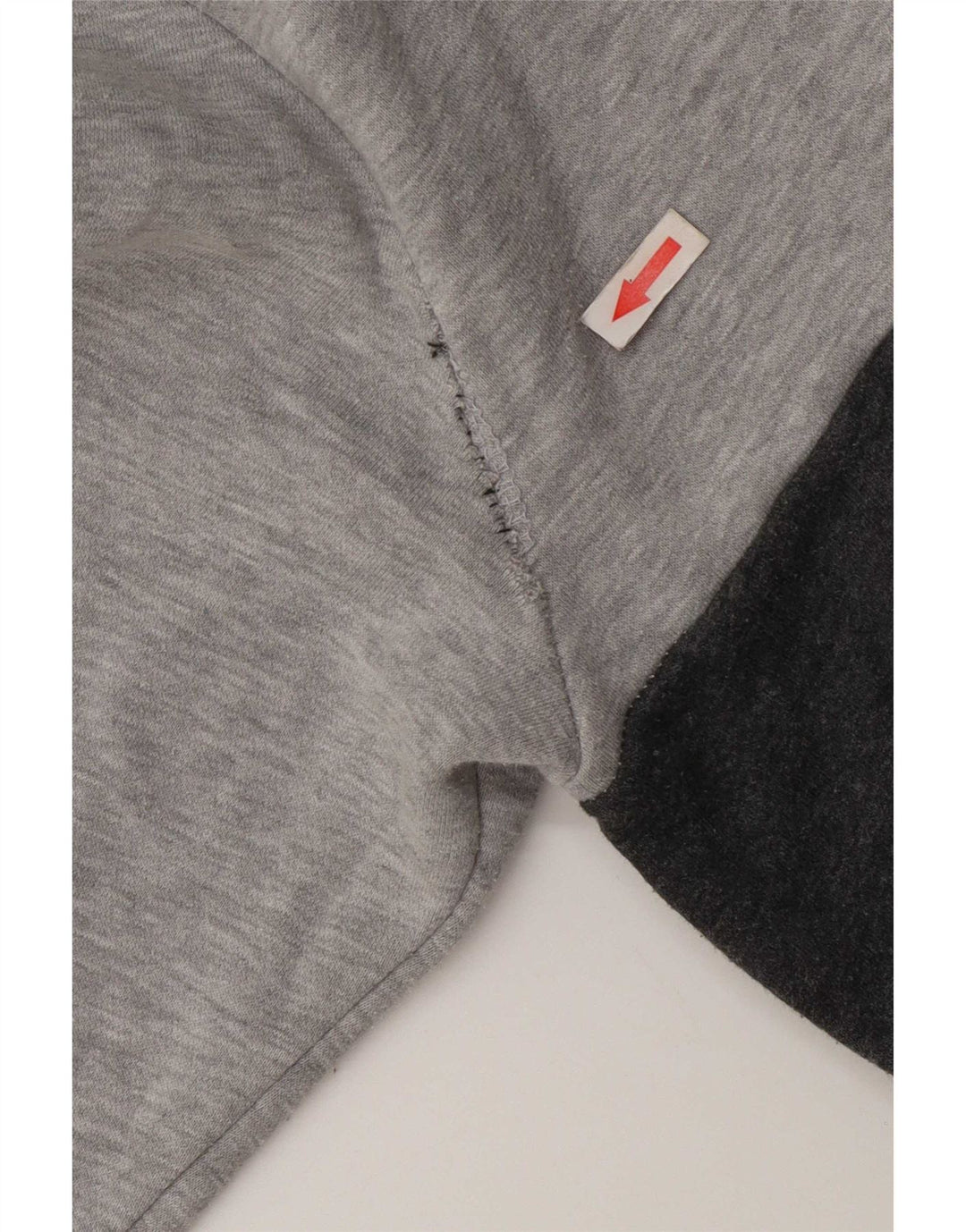 Bluza męska Fila, duża, szara, bawełniana w bloki kolorów