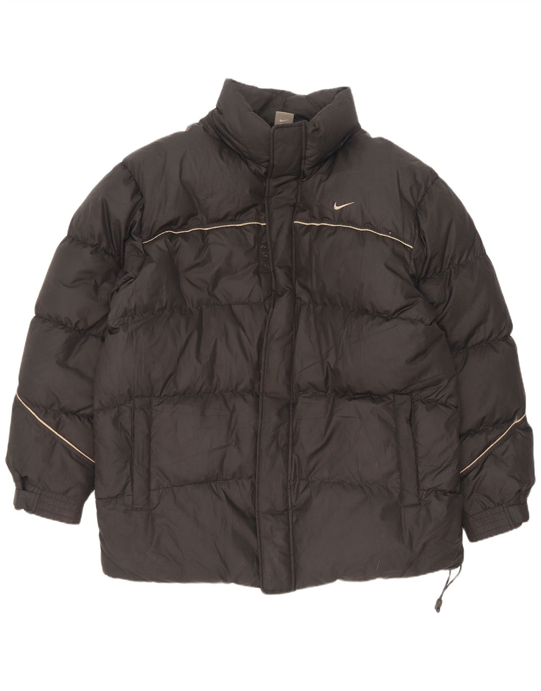 Męska ocieplana kurtka Nike UK 42 XL, czarny poliester