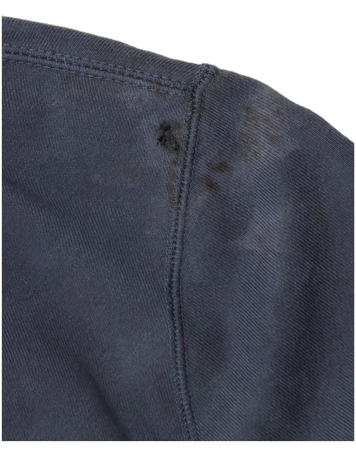 Męska bluza ADIDAS Sweter Średni granatowy, bawełniany