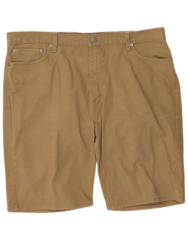 Męskie spodenki jeansowe Levi's 505 W42 2XL beżowa bawełna