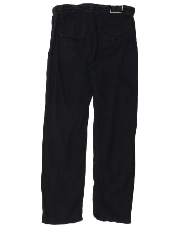 Spodnie damskie Helly Hansen W32 L31 Granatowe lniane