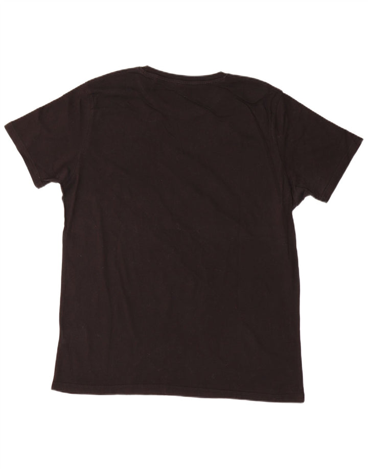 T-shirt męski Alpha Industries, top XL, czarna bawełna