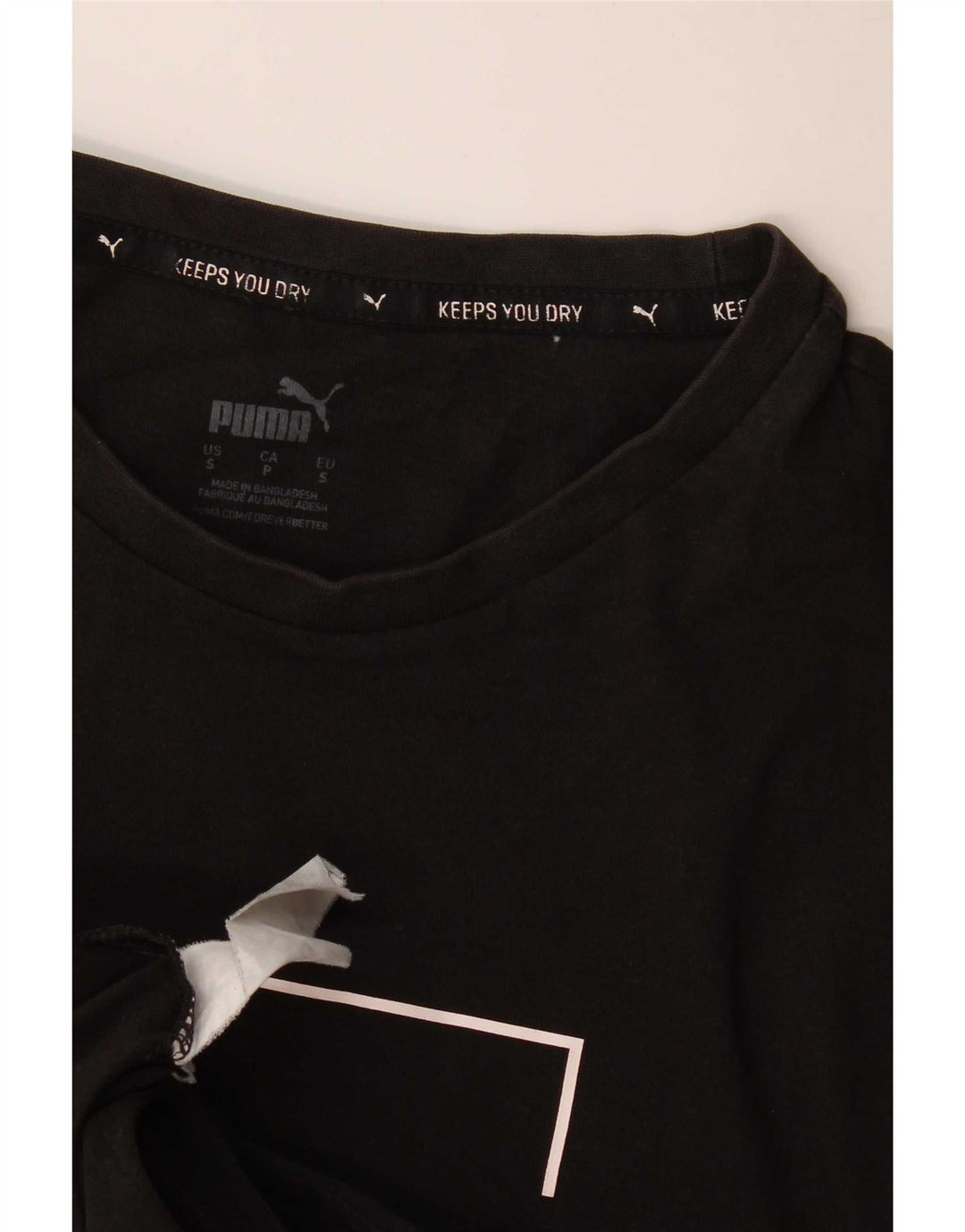 Męska koszulka z grafiką Puma, mała czarna