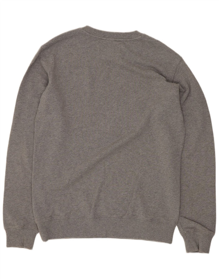 Męska bluza z grafiką Calvin Klein Jeans, średnioszara, bawełniana
