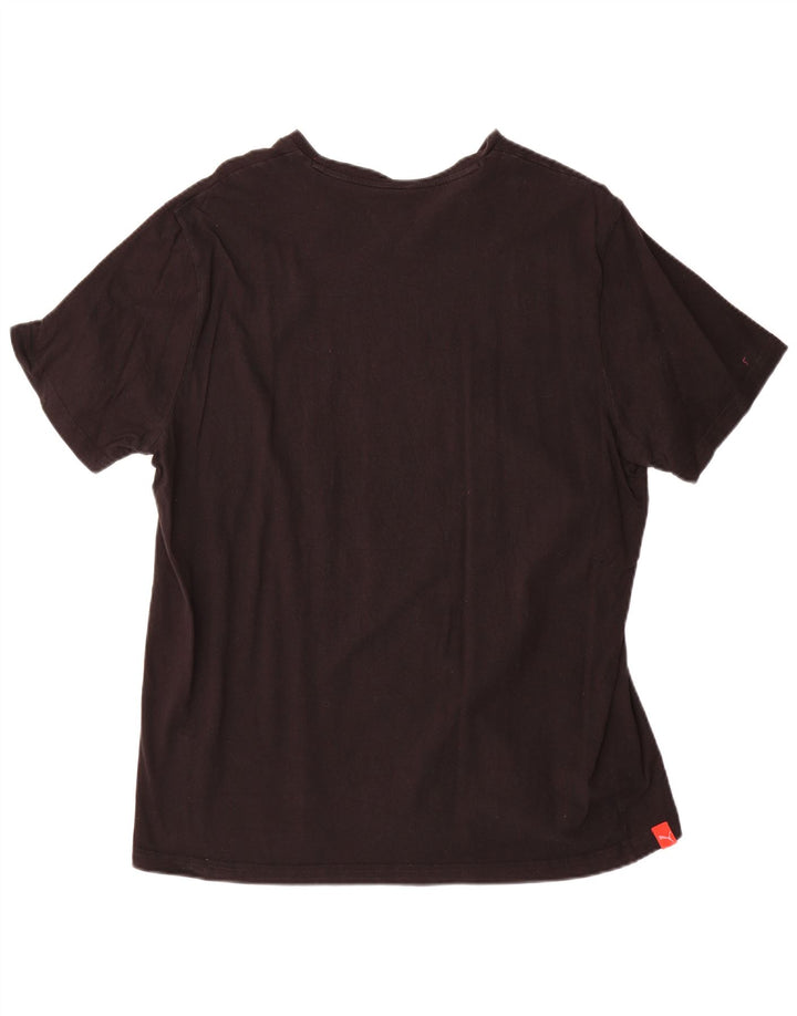T-shirt męski Puma XL, czarny, bawełniany