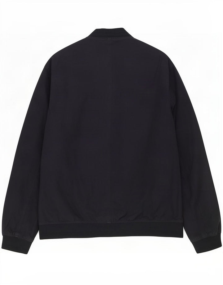 Męska kurtka bomberka Ted Baker, rozmiar 6, 2XL, granatowa, poliestrowa