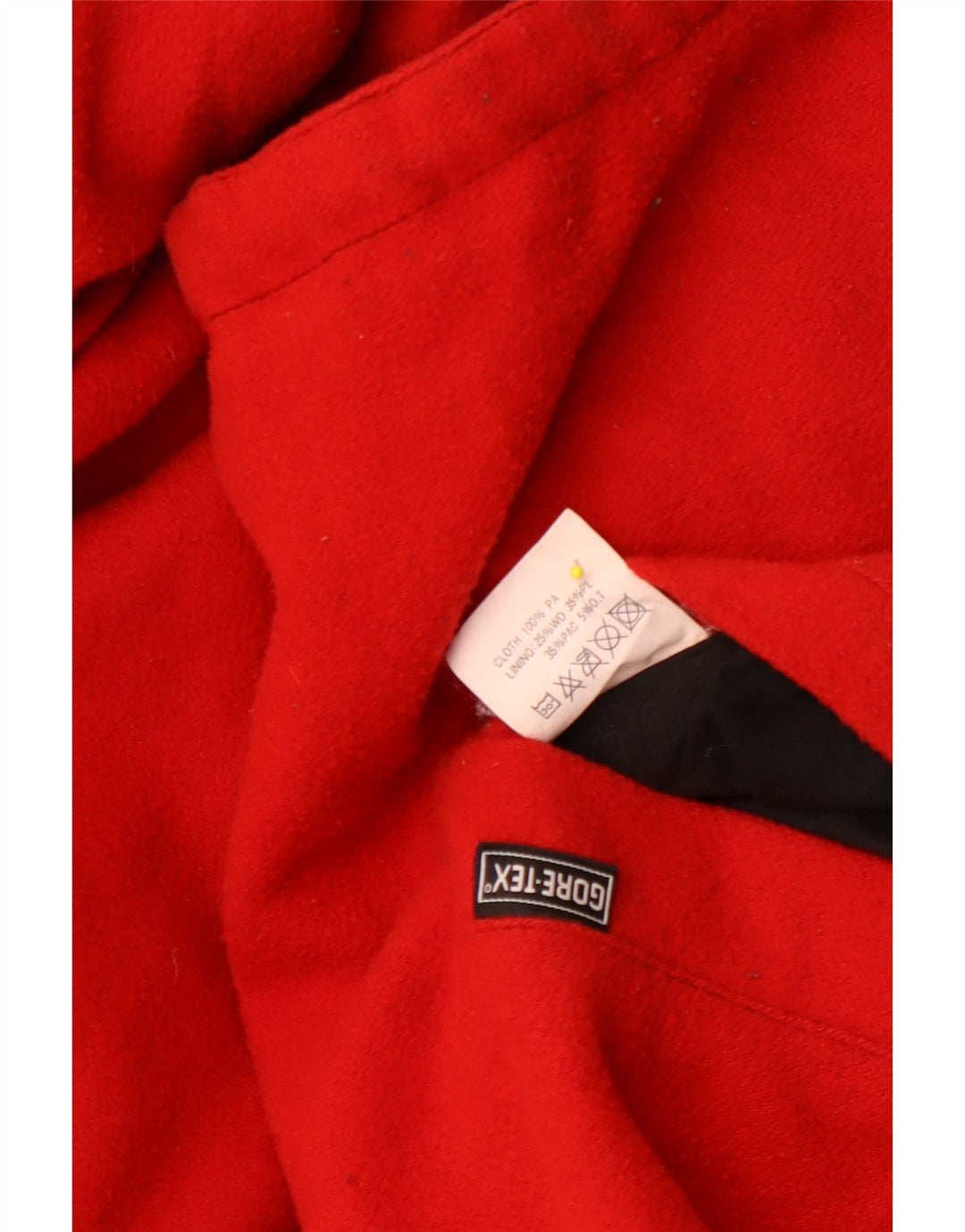 Dwustronna kurtka męska Gore-Tex Graphic UK 40, duża, czerwona, poliamidowa