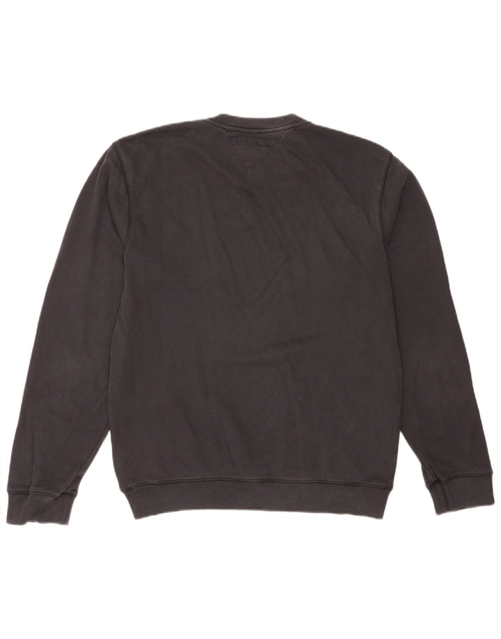 Męska bluza Tommy Hilfiger, średnia czarna, bawełniana