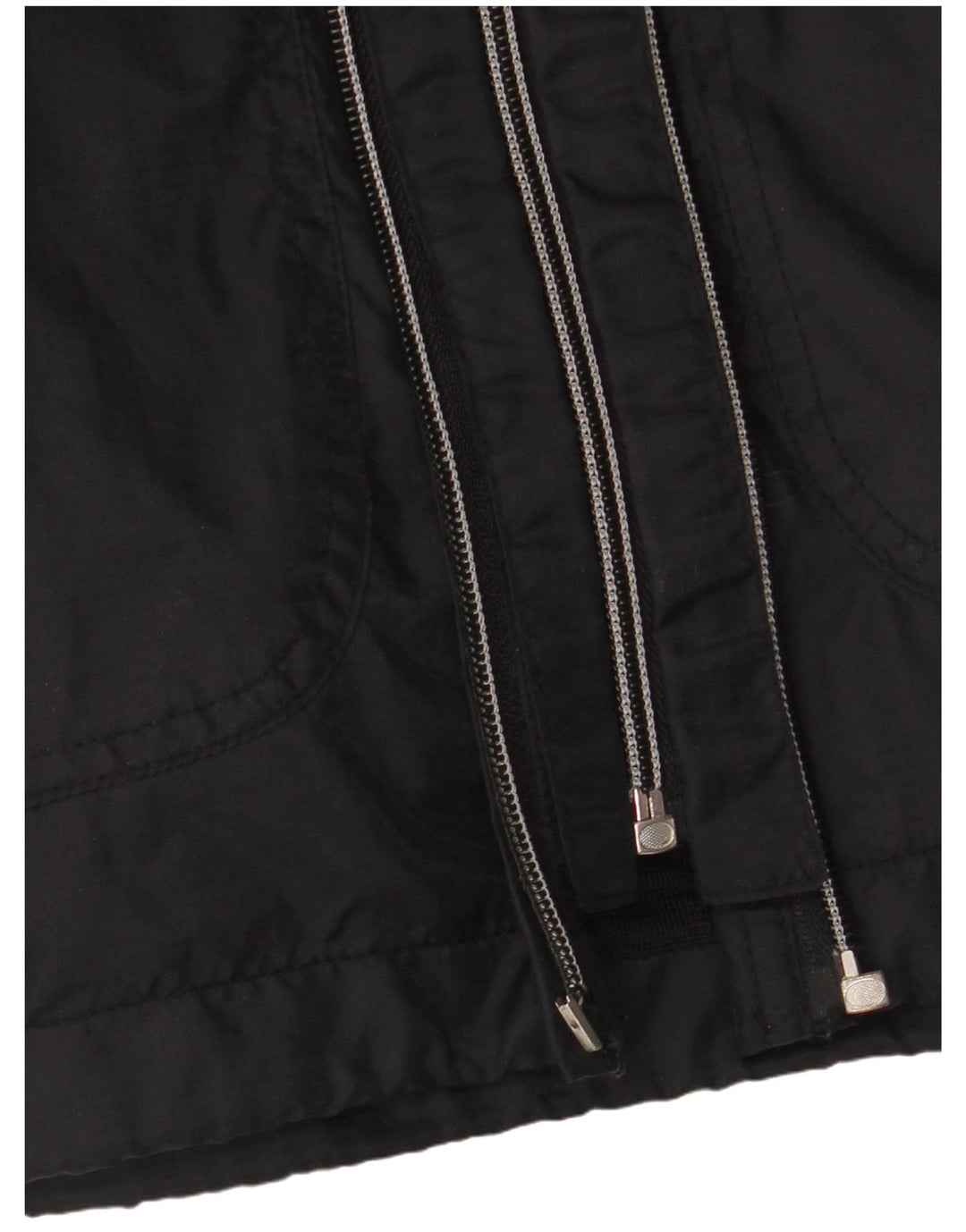 Męska wiatrówka z kapturem Fila UK 40, duża, czarna, poliamidowa