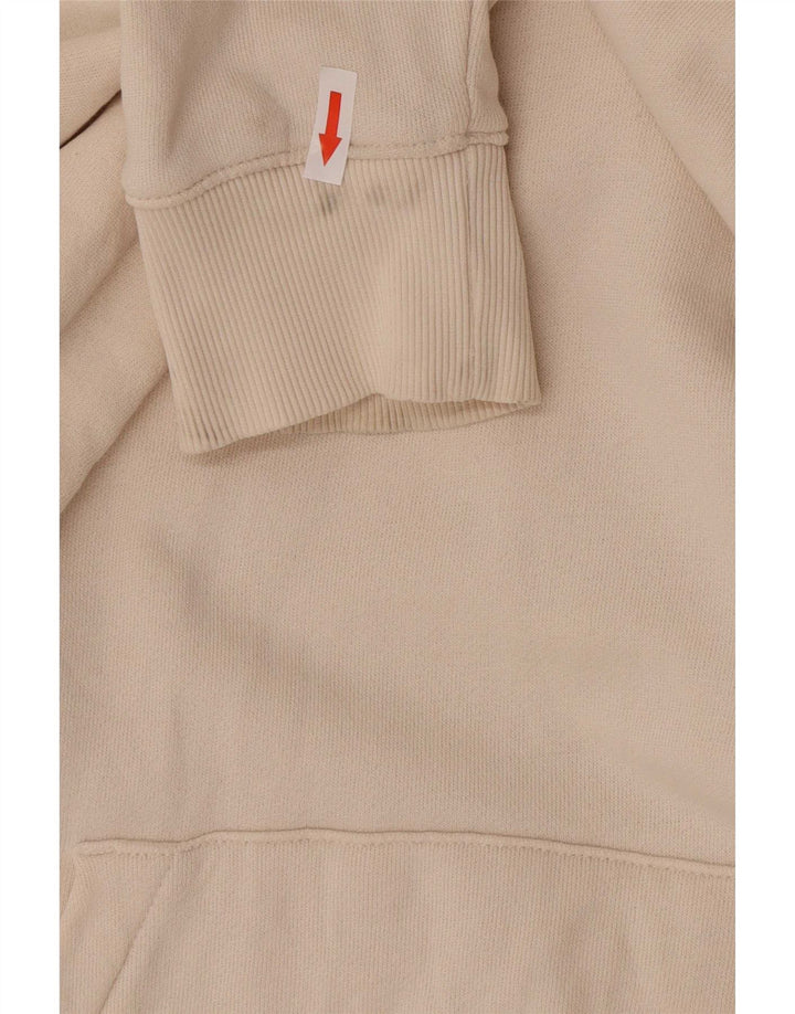 Męski sweter z kapturem Reebok, duży, złamanej bieli, bawełniany