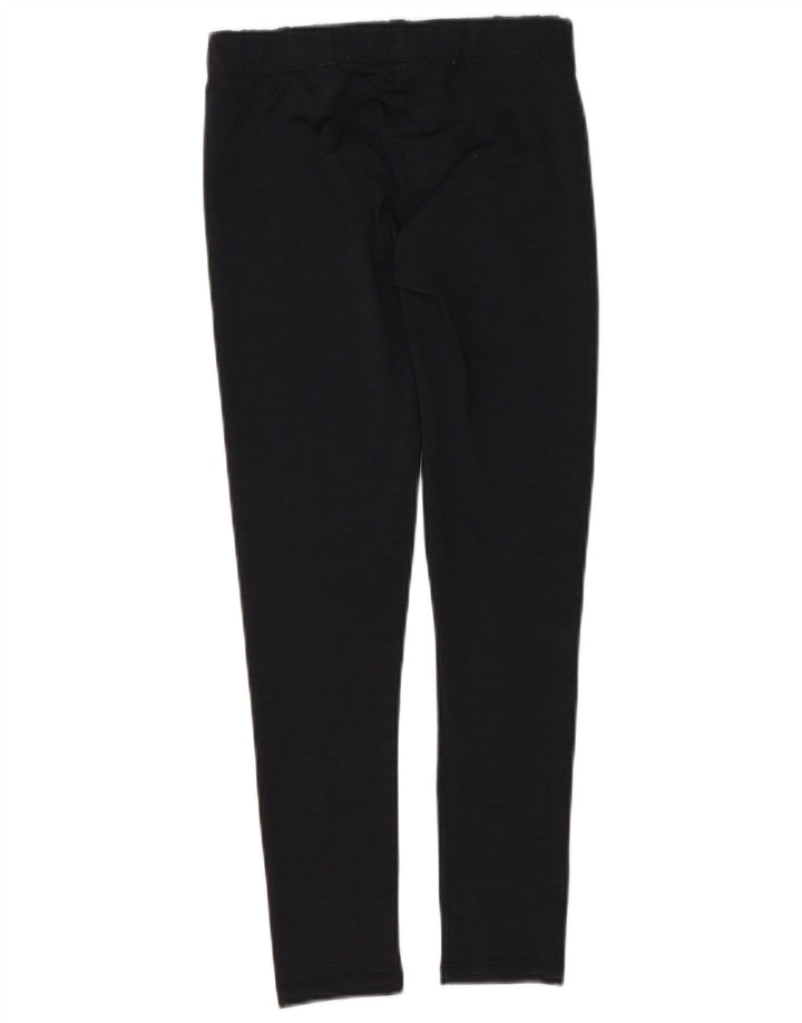 Damskie legginsy Puma Graphic UK 8, małe, czarne, poliestrowe