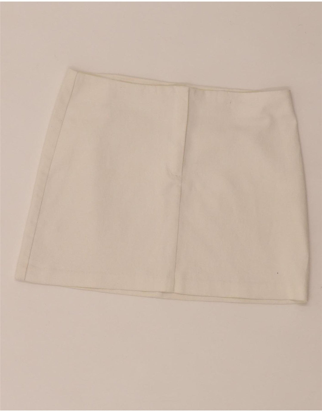 Spódnica mini damska Benetton W28 Średnia biel