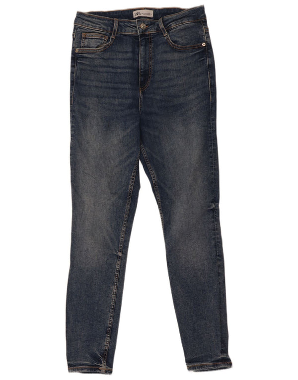 Damskie jeansy skinny Zara EU 40 Medium W30 L28 Niebieskie
