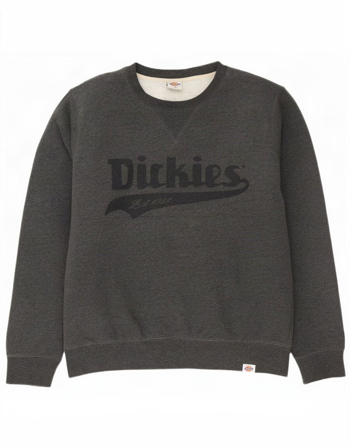 Męska bluza z grafiką Dickies, duża, szara bawełna