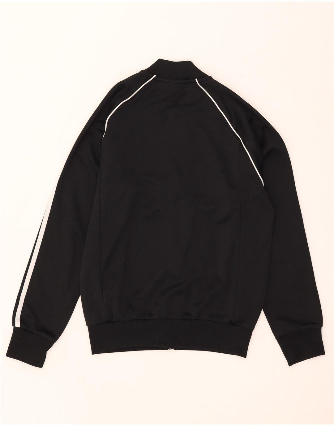 Adidas Męska bluza dresowa, mała, czarna, poliestrowa