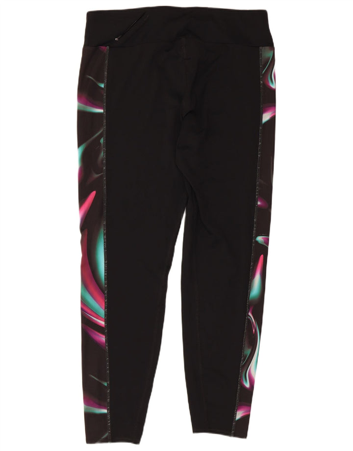 Legginsy damskie Marks & Spencer UK 18 XL, czarne, poliestrowe