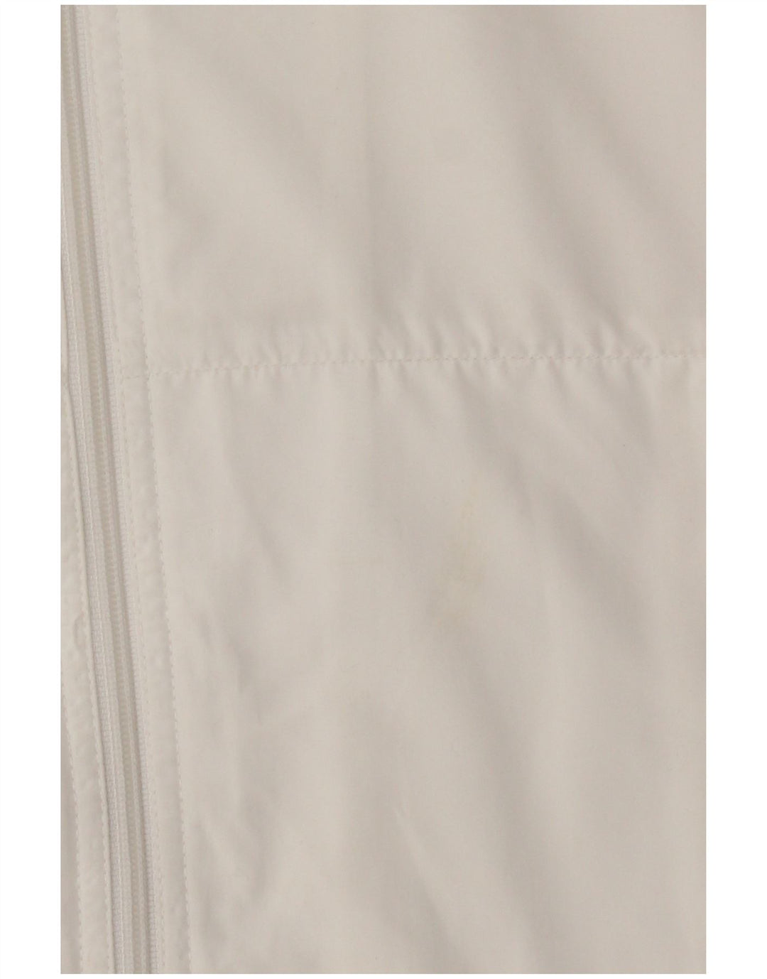 Damska kurtka dresowa Reebok UK 14, duża, biała, z blokami kolorów, poliestrowa