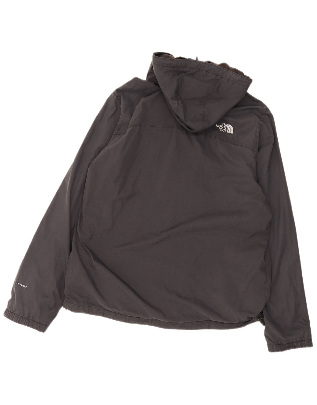 Męska kurtka przeciwdeszczowa z kapturem The North Face UK 40, duża, czarna, nylonowa