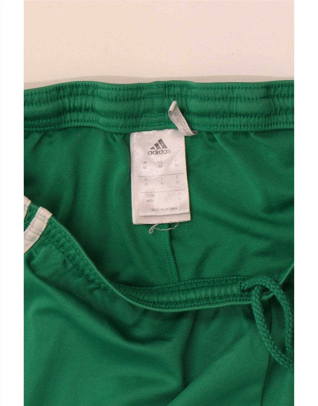 Męskie spodenki sportowe Adidas Climalite, średni zielony poliester
