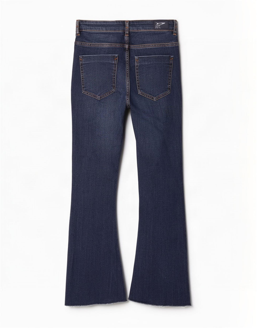 Damskie jeansy Crop Flared Zara EU 38 Small W28 L26 Niebieskie