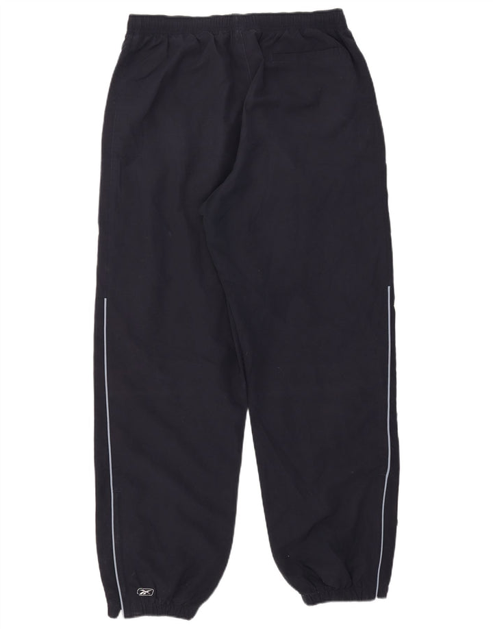 Męskie spodnie dresowe Reebok Joggers, średni granatowy poliester