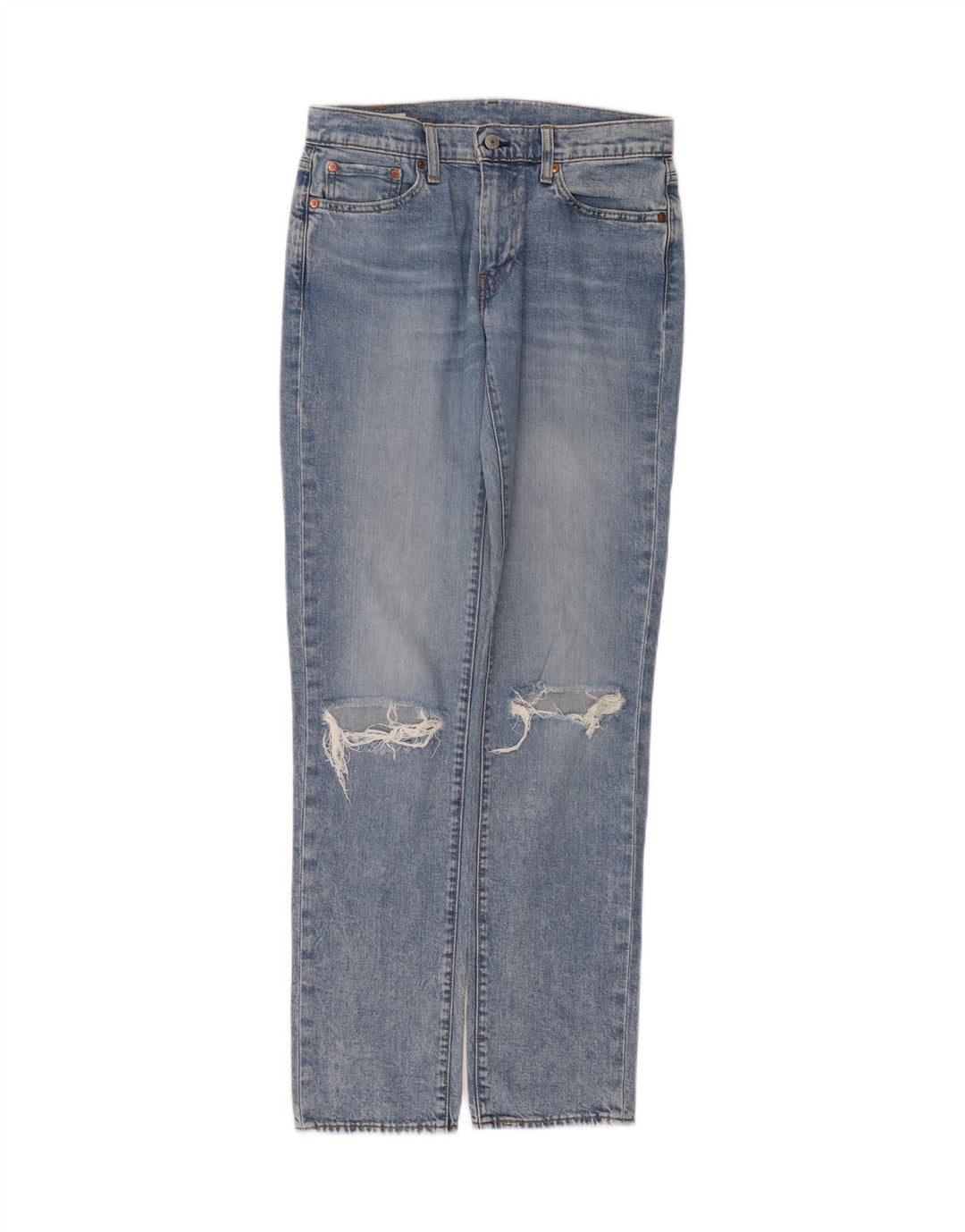 Męskie jeansy Levi's 511 w trudnej sytuacji W30 L34 Niebieskie
