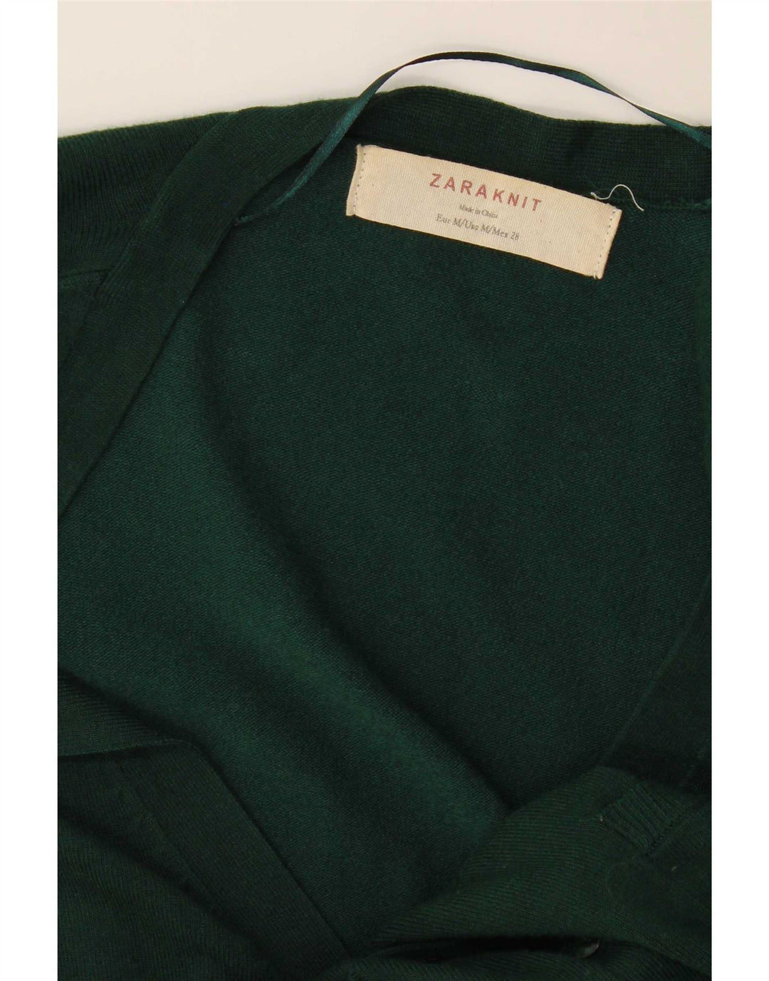 Sweter damski Zara UK 14, średni zielony