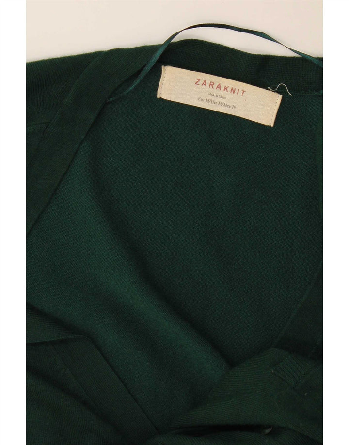 Sweter damski Zara UK 14, średni zielony