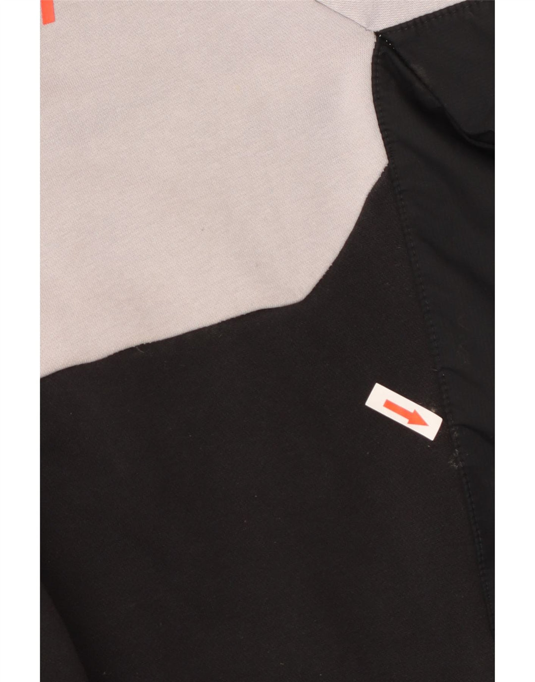 Męska bluza dresowa NIKE XL, szara, bawełniana z blokami kolorów