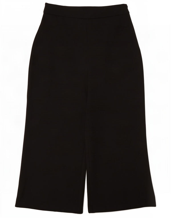 Damskie spodnie z szerokimi nogawkami Phase Eight UK 10 Small W28 L23 Czarne