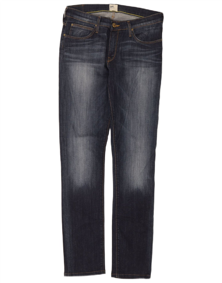 Damskie jeansy Lee Jade Slim W31 L33 Niebieskie bawełniane