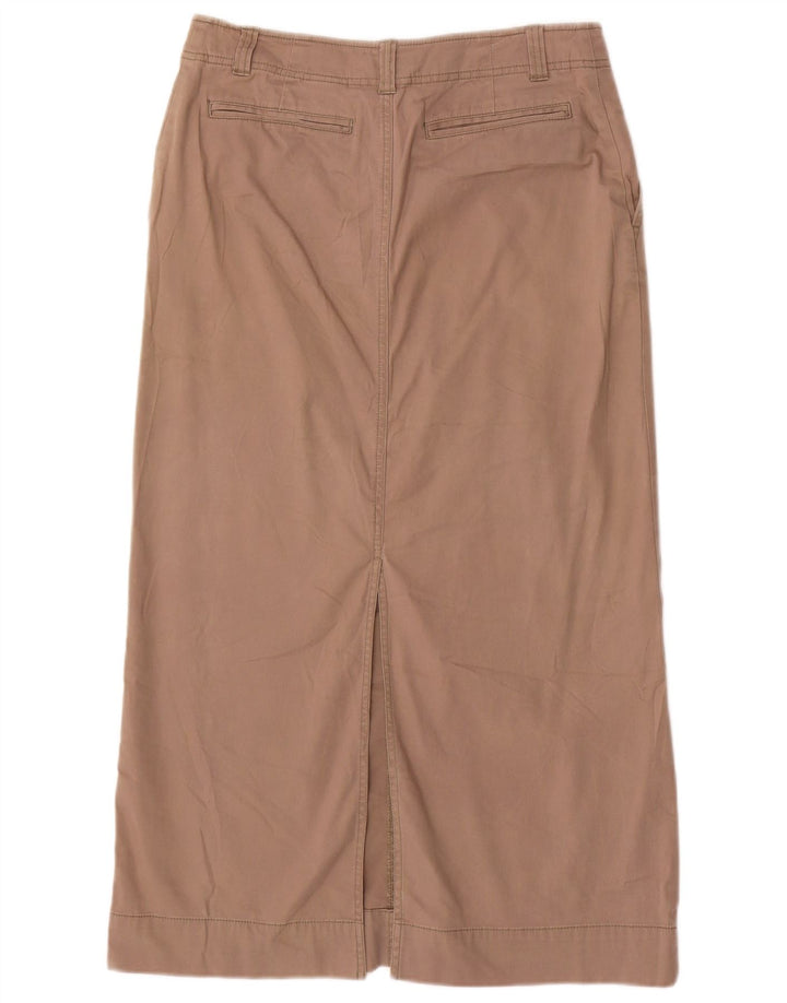 EDDIE BAUER Damska prosta spódnica US 8 Medium W30 Szara bawełna