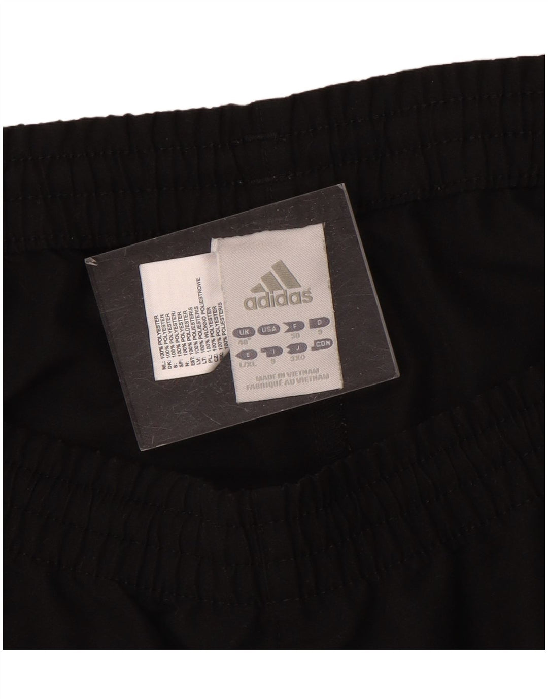 Męskie spodenki sportowe Adidas XL, czarne, poliestrowe