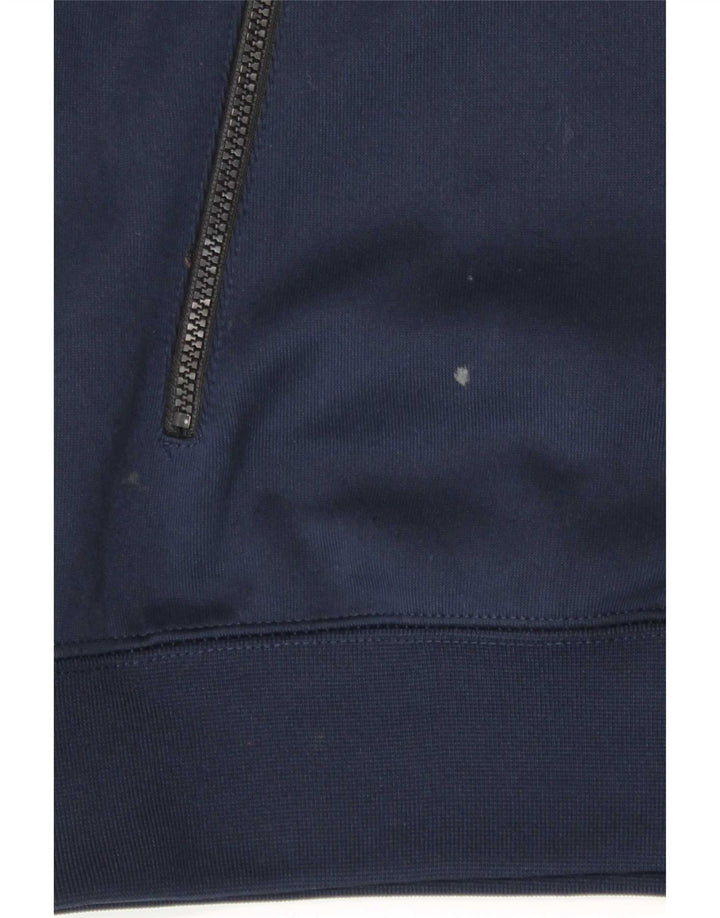 Męska kurtka dresowa Nike XL, granatowa, z blokami kolorów, poliester