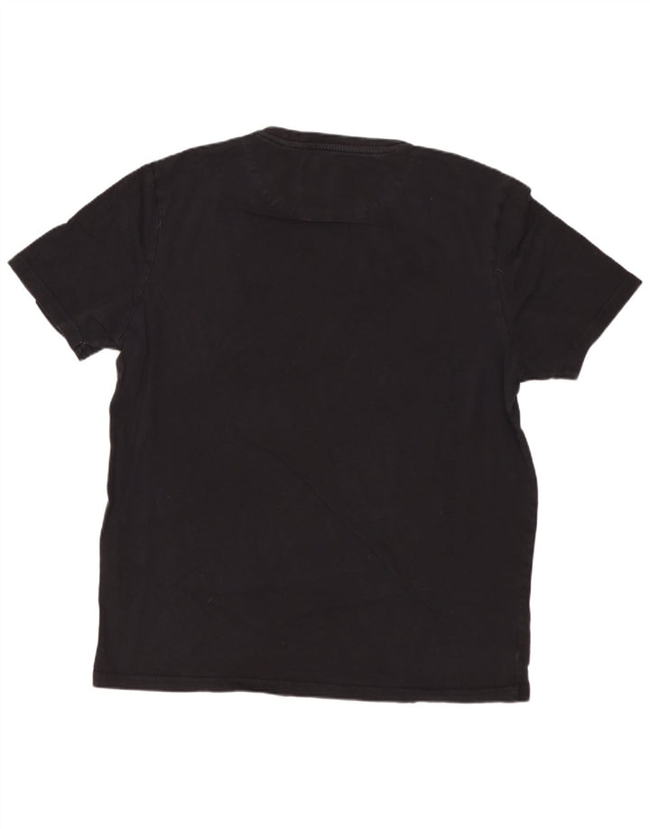 Męski T-shirt LYLE & SCOTT, duży, czarny