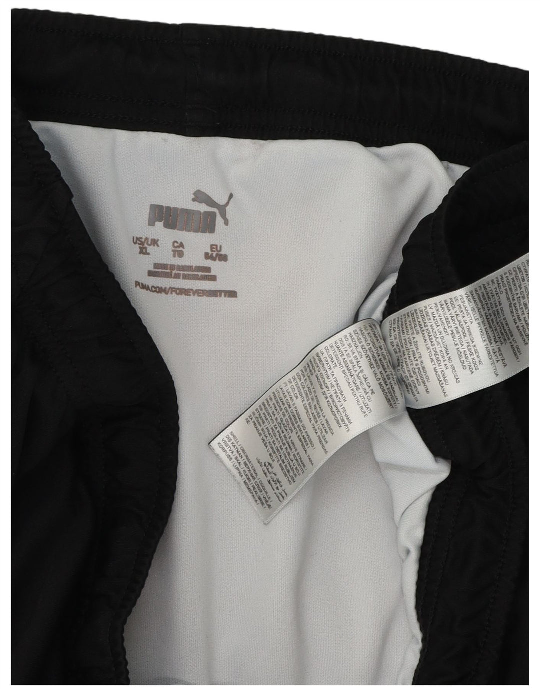 Męskie spodenki sportowe Puma XL, czarny poliester