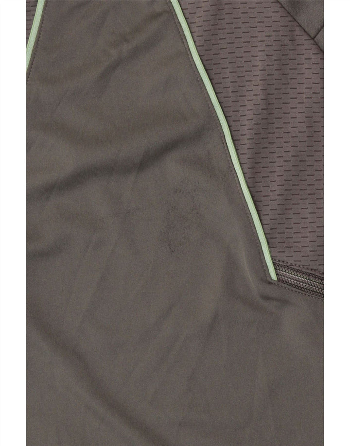 ADIDAS Womens Climacool T-Shirt Top UK 16 Large Grey Polyester Vintage Adidas and Second-Hand Adidas from Messina Hembry 