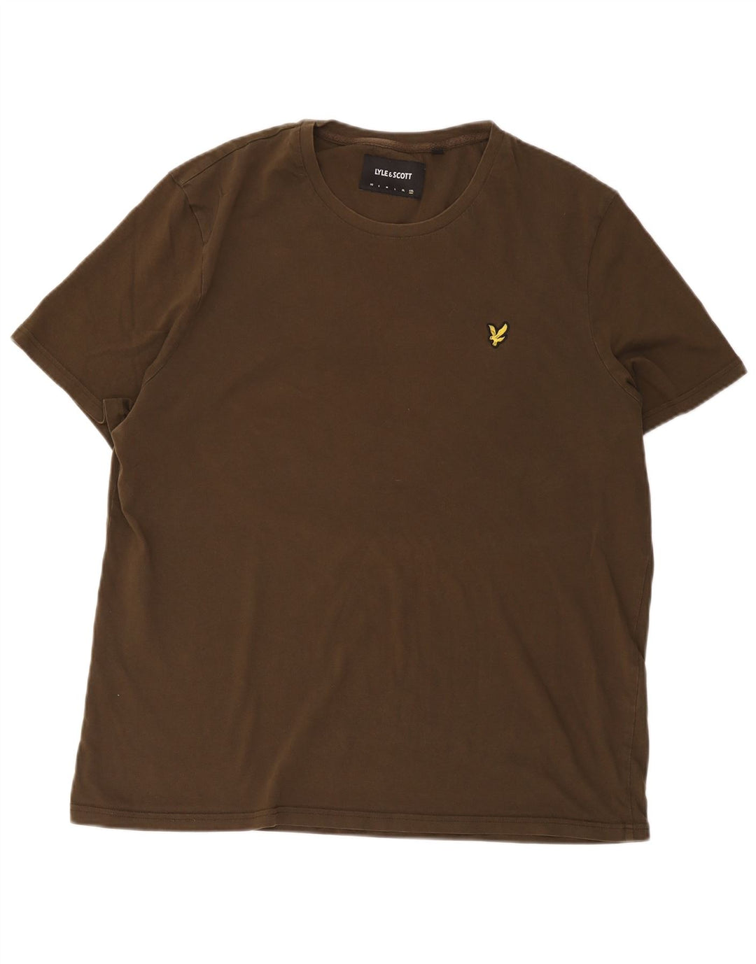 T-shirt męski Lyle & Scott, bawełniany khaki, 2XL