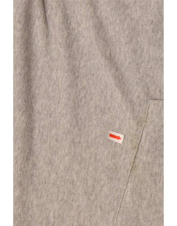 Męski sweter z kapturem Nike Dri Fit, średnioszary, bawełniany