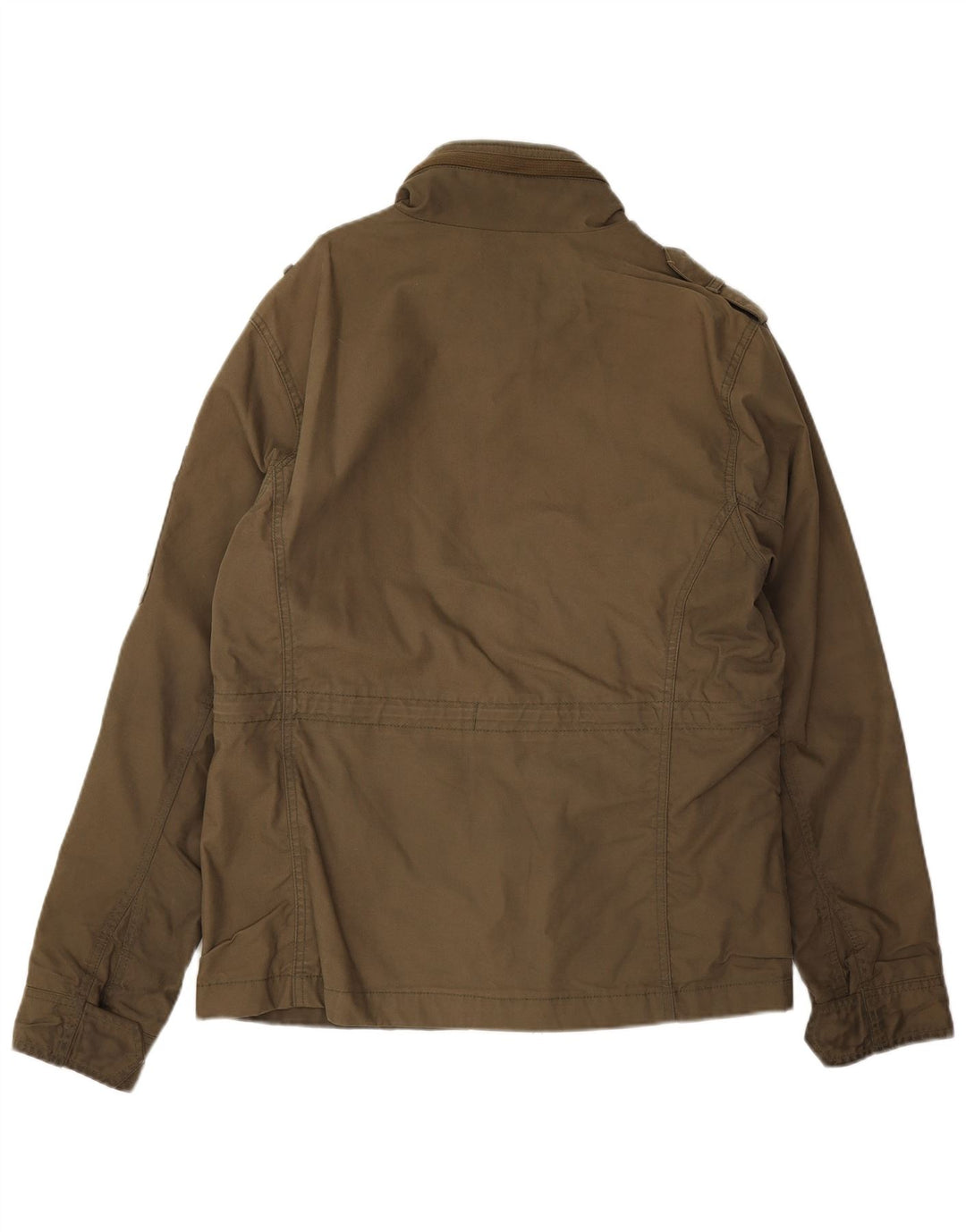 Męska kurtka wojskowa Superdry UK 40, duża, bawełniana khaki
