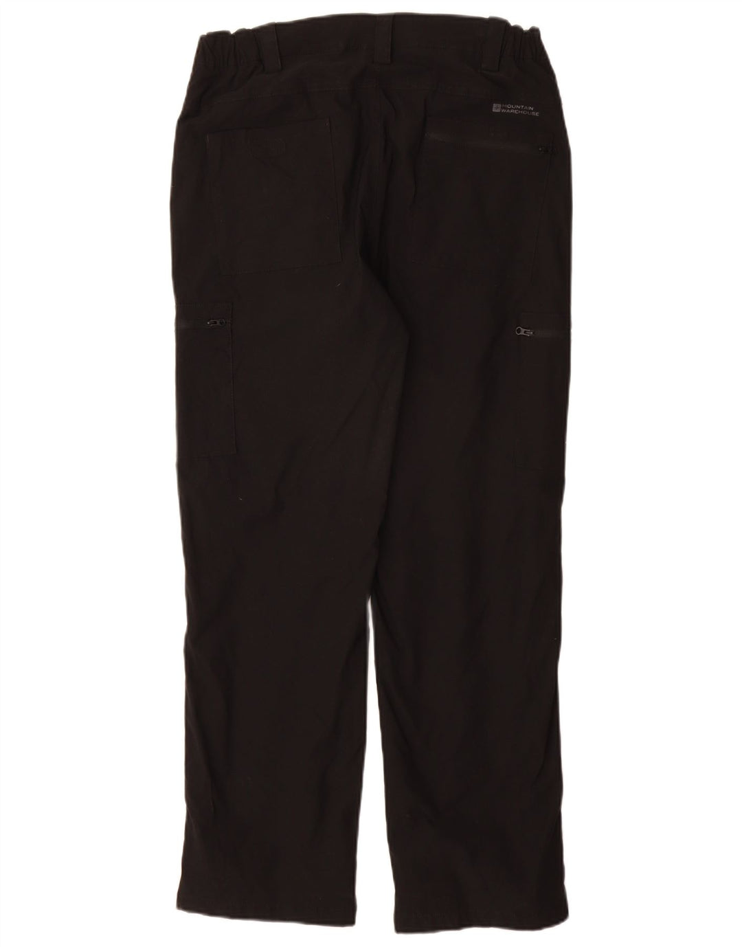 Męskie spodnie cargo Mountain Warehouse W30 L30, czarny nylon