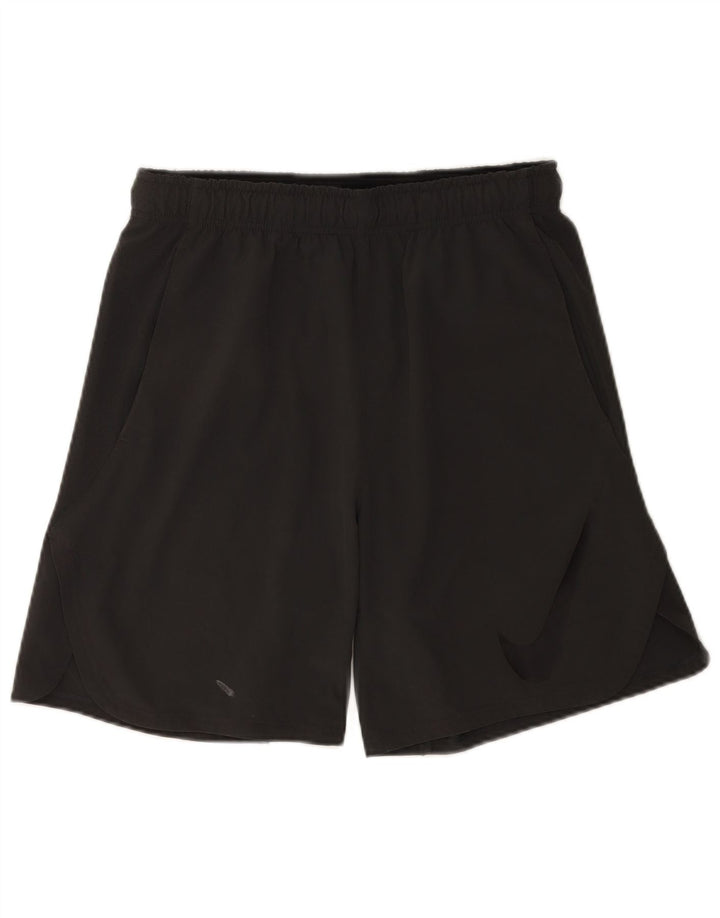 Męskie spodenki sportowe Nike Dri Fit Graphic, średnioszary poliester