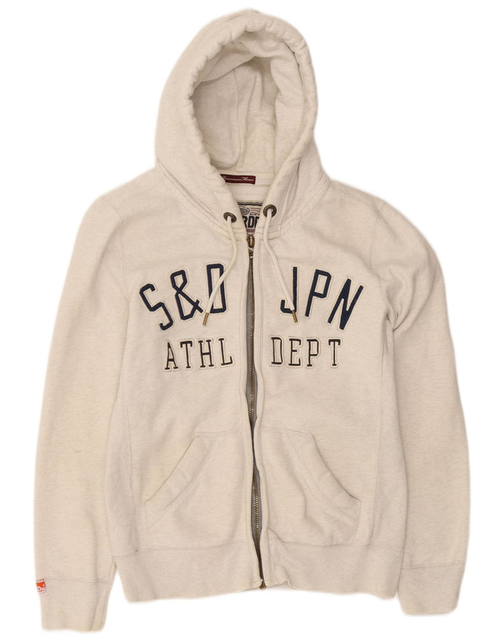 Męski sweter z kapturem i zamkiem błyskawicznym Superdry, średniej wielkości, bawełniany