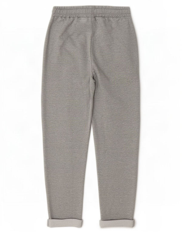 Damskie spodnie dresowe Zara Joggers UK 8 Small, szara, nakrapiana bawełna