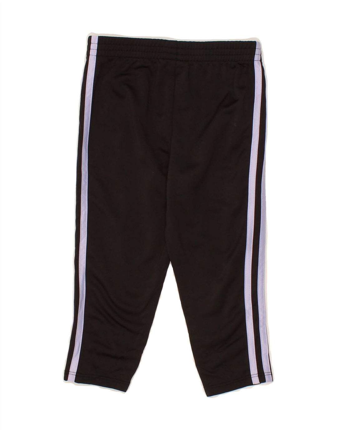 ADIDAS Girls Tracksuit Trousers 2-3 Years Black Polyester Vintage Adidas and Second-Hand Adidas from Messina Hembry 